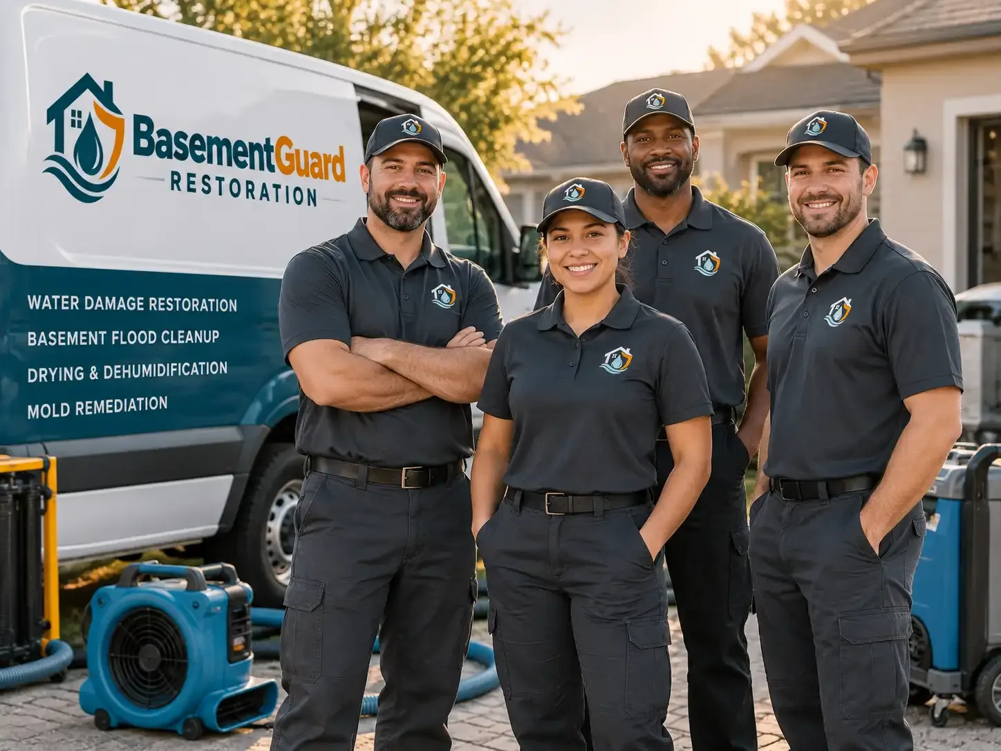 Basement Water Damage Restoration company in Leasburg, NC